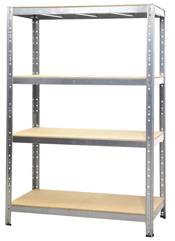 Étagère en Métal 4 Étagères en Aggloméré 160x60x180 cm Galvanisé online