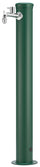 Fontaine de jardin haute avec robinet Belfer 42/ARX vert