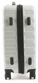 Set 2 Valigie Trolley Rigide in Policarbonato 4 Ruote TSA Soriani Bianco