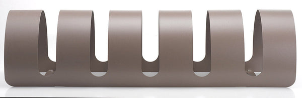 online Porte-vélos 5 places en fer 90x30x23 cm Porte-vélos Belfer 42/PB Tortora