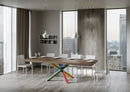 Tavolo Allungabile 140/244x90x77 cm Volantis Premium Noce