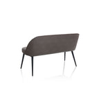 Divano 2 Posti 130x55x80 cm in Similpelle Marrone