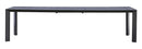 Tavolo Allungabile da Giardino 200/300x100x75 cm Nettuno in Alluminio Antracite