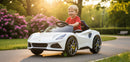 Macchina Elettrica per Bambini Licenza Ufficiale Lotus Emira 12V 4,5Ah Bianco       