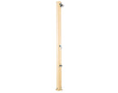 Doccia Solare da Giardino 25L Miscelatore e Lavapiedi Arkema Jolly S Champagne Bronze
