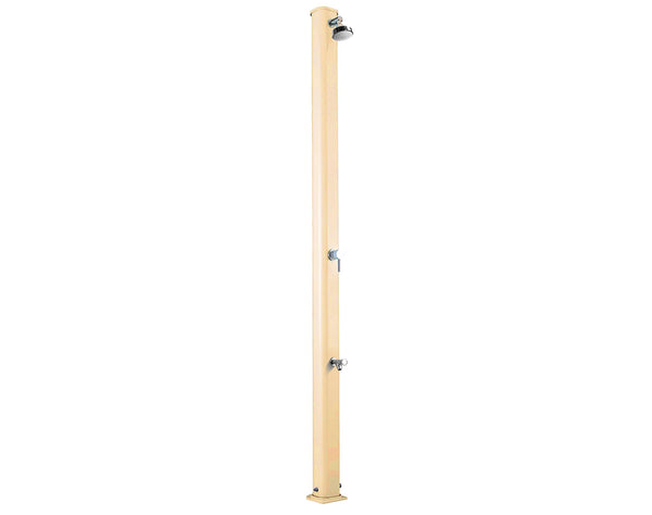 Douche de Jardin Solaire 25L Mitigeur et Lave Pieds Arkema Jolly S Champagne Bronze sconto
