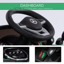 Macchina Elettrica per Bambini 12V con Licenza Mercedes GTR AMG Verde