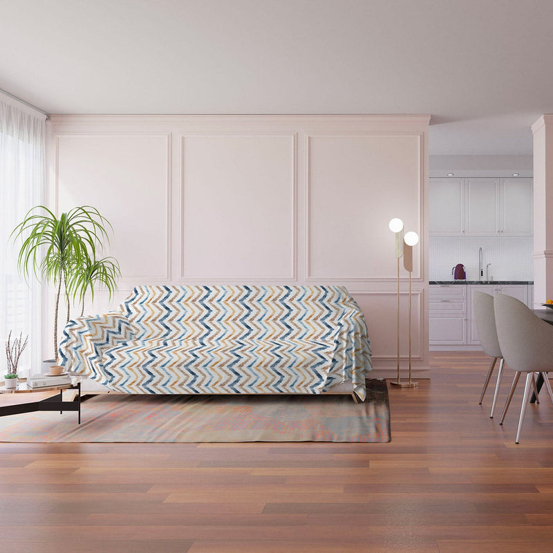 Telo Arredo Copritutto Copridivano in Microfibra Hippy Varie Misure