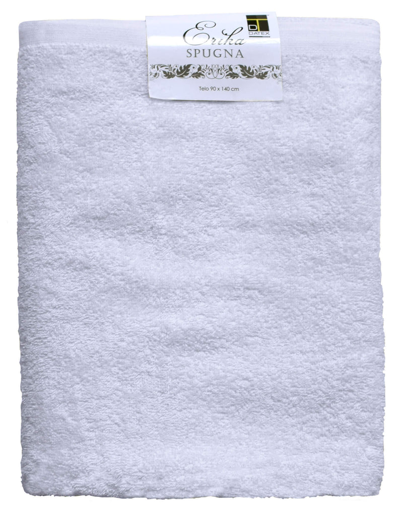 Telo Spugna Asciugamano 90x140cm Erika Lilla