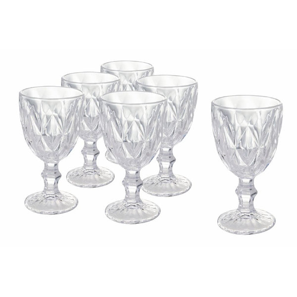 online Suite de 6 Gobelets Renaissance en Verre Transparent VdE Tivoli 1996