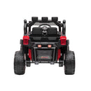 Macchina Elettrica per Bambini 12V Fuoristrada Offroad Mountain Rosso 