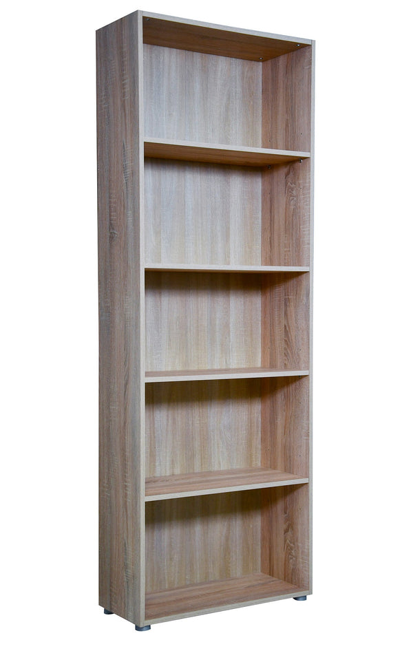 online Libreria 5 Ripiani 70x29,8x197 cm in Truciolare Nobilitato Rovere Sonoma