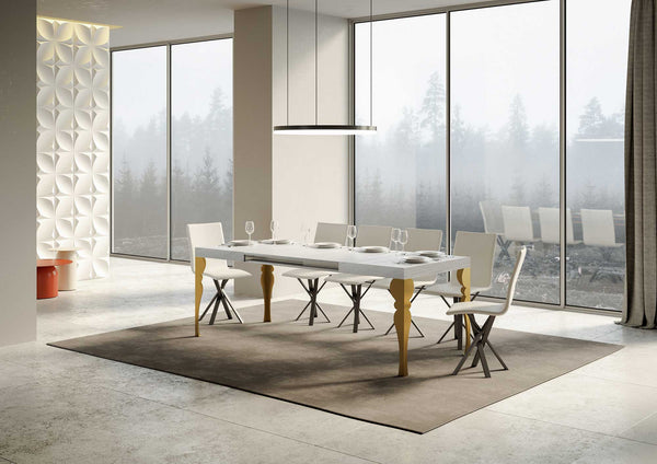 acquista Tavolo Allungabile 130-234x90x77 cm Paxon Bianco Frassino