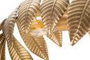 Lampada da Terra Leaf 68x164x68 cm in Ferro Oro