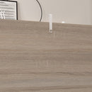 Panca Contenitore Multiuso 100x40x40 cm in Legno Bianco      