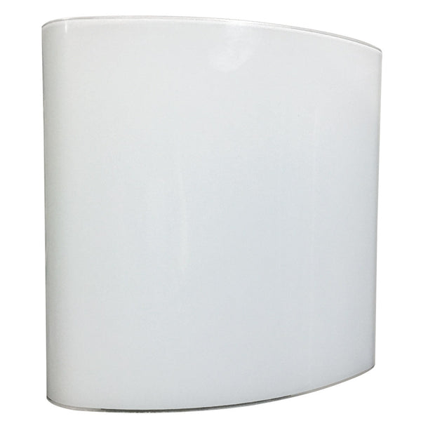 prezzo Applique 1xE27 Cadre Blanc Plaque Verre Blanc E-Energy Cora