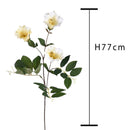 Set 6 Campanula Artificiali con Fiori Altezza 77 cm Giallo