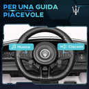 Macchina Elettrica per Bambini con Licenza Maserati Gran Turismo Folgore 12V Bianco   