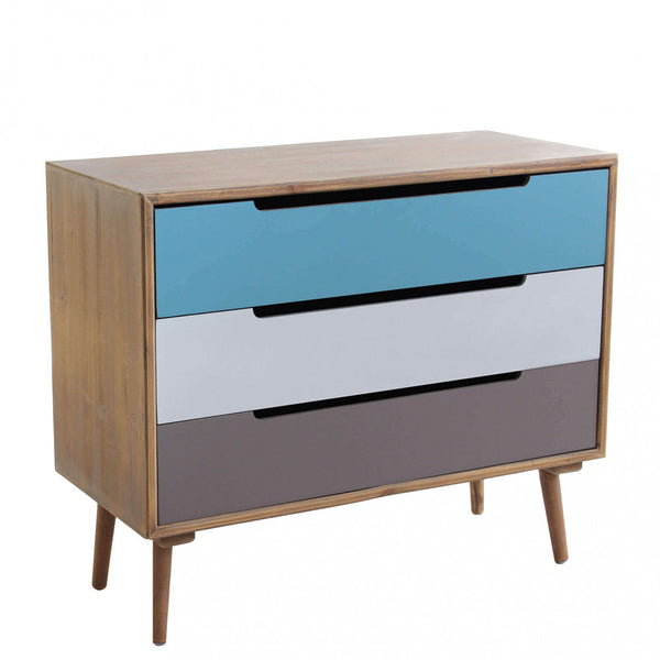 Armoire Brisbane 80x35,5x66,5 h cm en bois multicolore acquista