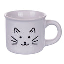 Set 6 Tazzine da Caffè Ø6,4x5,5 cm in Gres VdE Tivoli 1996 Love Cat