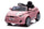 Macchina Elettrica per Bambini Licenza Fiat 500 12V Rosa