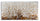 Arbre à Peinture Aluminium 120x3,8x60 cm en Bois de Pin Métal et Toile