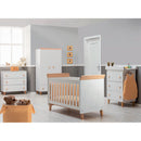 Lettino Culla in Legno Italbaby Contemporary Bianco/Naturale