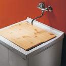 Mobile Lavatoio 83x60x87 cm 2 Ante Asse in Legno Montegrappa Acqua Edilla Bianco