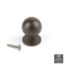 Pomolo per Mobile 20 mm Zama Colore Moka 25 Pezzi Emuca