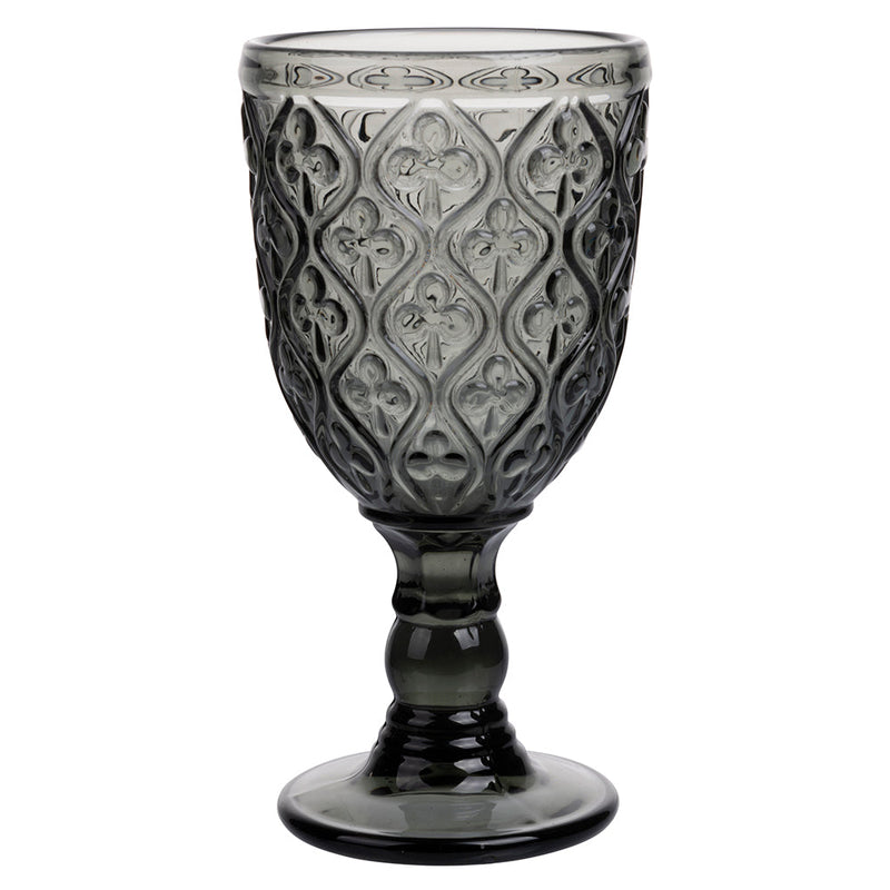 Set 4 Calici Marrakech Stones in Vetro VdE Tivoli 1996 Grigio