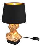 Lampada da Tavolo da Interno Attacco E14 in Ceramica Oro