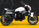 Moto Elettrica per Bambini 6V 3 Ruote Kidfun Bianca