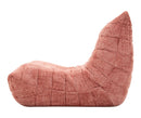 Poltrona Mask Rosa 103x100x80 cm in Spugna e Poliestere Rosa      