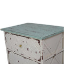 Mobile in Metallo con 4 Cassetti H 92 cm