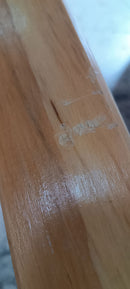 Panca da Giardino 122x54x73 cm in Ghisa e Legno Seconda Scelta