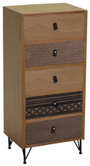 Mobile 5 Cassetti in Legno Budapest