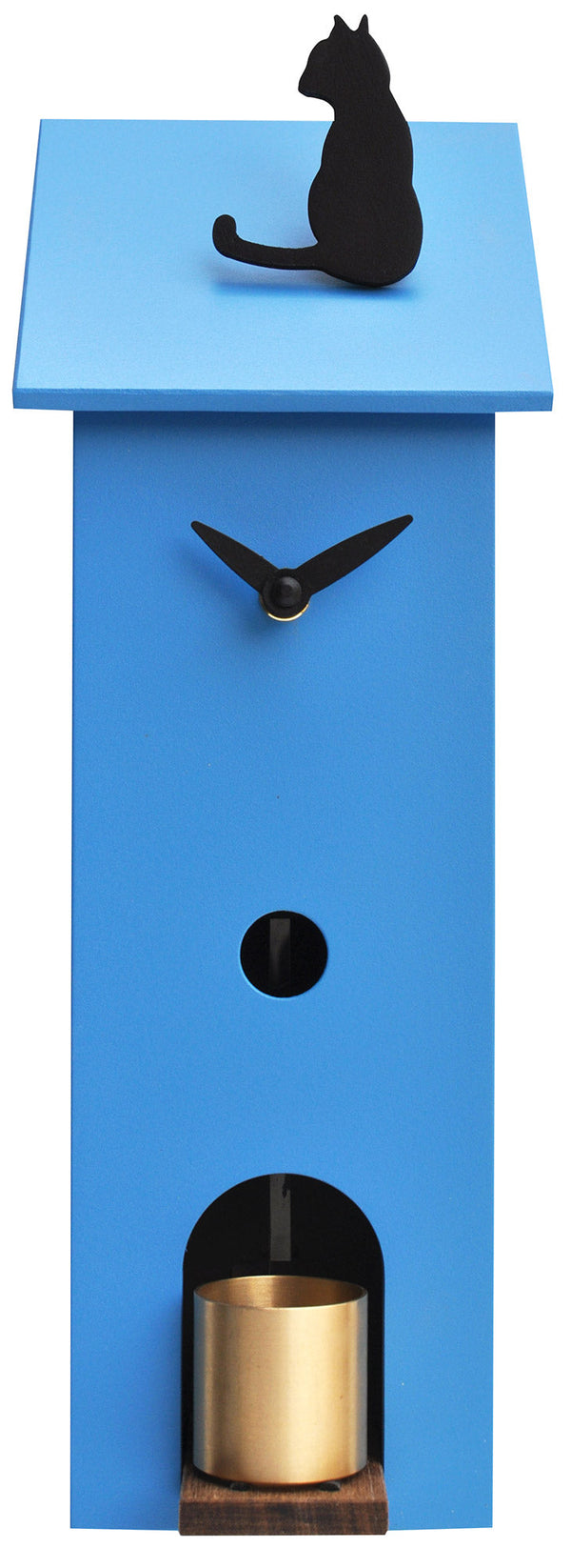 prezzo Horloge Murale 13x37x11cm Pirondini Italia Solitaire Bleu Clair