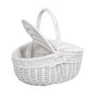 Cestino in Vimini con Manico Larghezza 45 cm