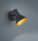 Faretto da Interno  E14 in Metallo Nero