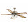 Ventilateur de Plafond avec 5 Pales et 3 Lampes Ø130cm 3 Vitesses Kooper Windy