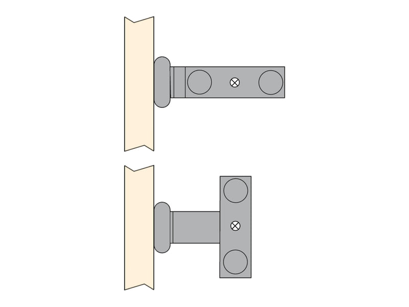 Porta Asciugamani Estraibile Descrizione 3 Bracci Verniciato Bianco Alluminio Emuca