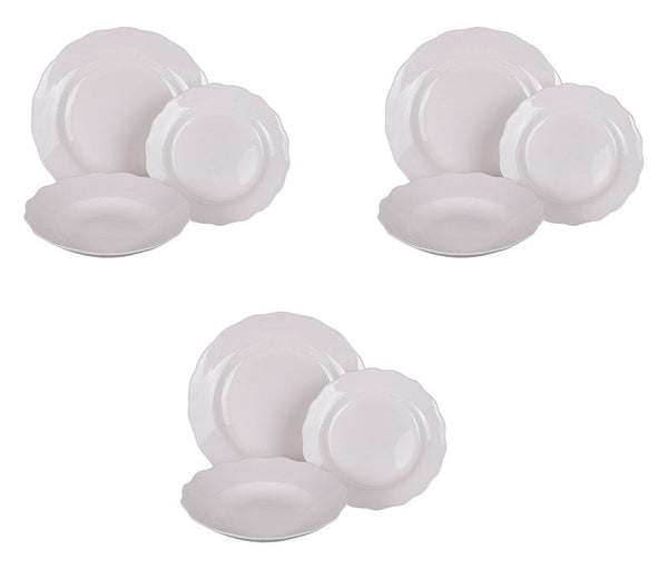 acquista Servizio Piatti 9 Pezzi in New Bone China Villa d'Este Home Tivoli Versailles