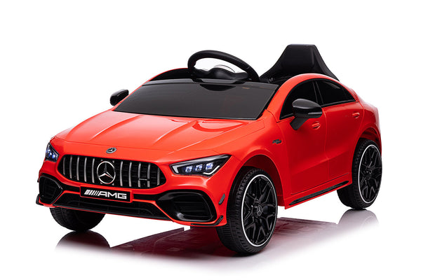 Macchina Elettrica per Bambini 12V con Licenza Mercedes CLA45 AMG Rossa sconto