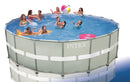 Piscina Fuori Terra Rotonda H132x549cm con Pompa Scaletta e Teli Intex Ultra Frame