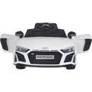 Macchina Elettrica per Bambini 12V con Licenza Audi R8 Spyder Bianca