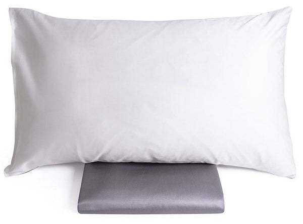 Housse de couette double face avec taies d'oreiller Mitera Mother of Pearl Oyster et Grisaille Différentes tailles sconto