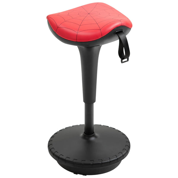 Tabouret de selle de cheval 38x38x65,5-83,5 cm Rouge sconto