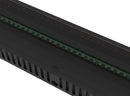 Camino a Vapore Elettrico da Incasso 220x48,5x33 cm Invapo Insert con Ricarica Automatica e LED RGB Nero       