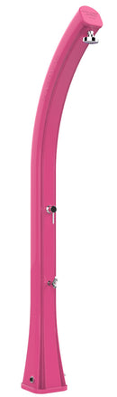 Doccia Solare da Giardino 35L Miscelatore e Lavapiedi Arkema Happy XL Fuxia