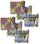 Lot de 6 sets de table double face 45x30x0,1 cm en PVC VdE Tivoli 1996 Italian Beauty